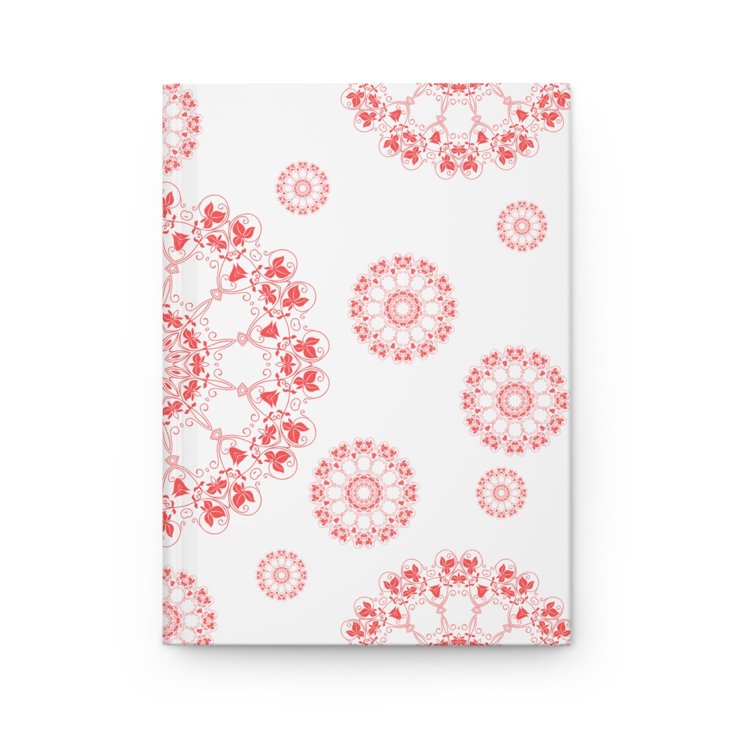 Romantic Floral Hardcover Journal, Gift for Writers, Love Notes Notebook, Valentine’s Day Diary, Floral Stationery Journal