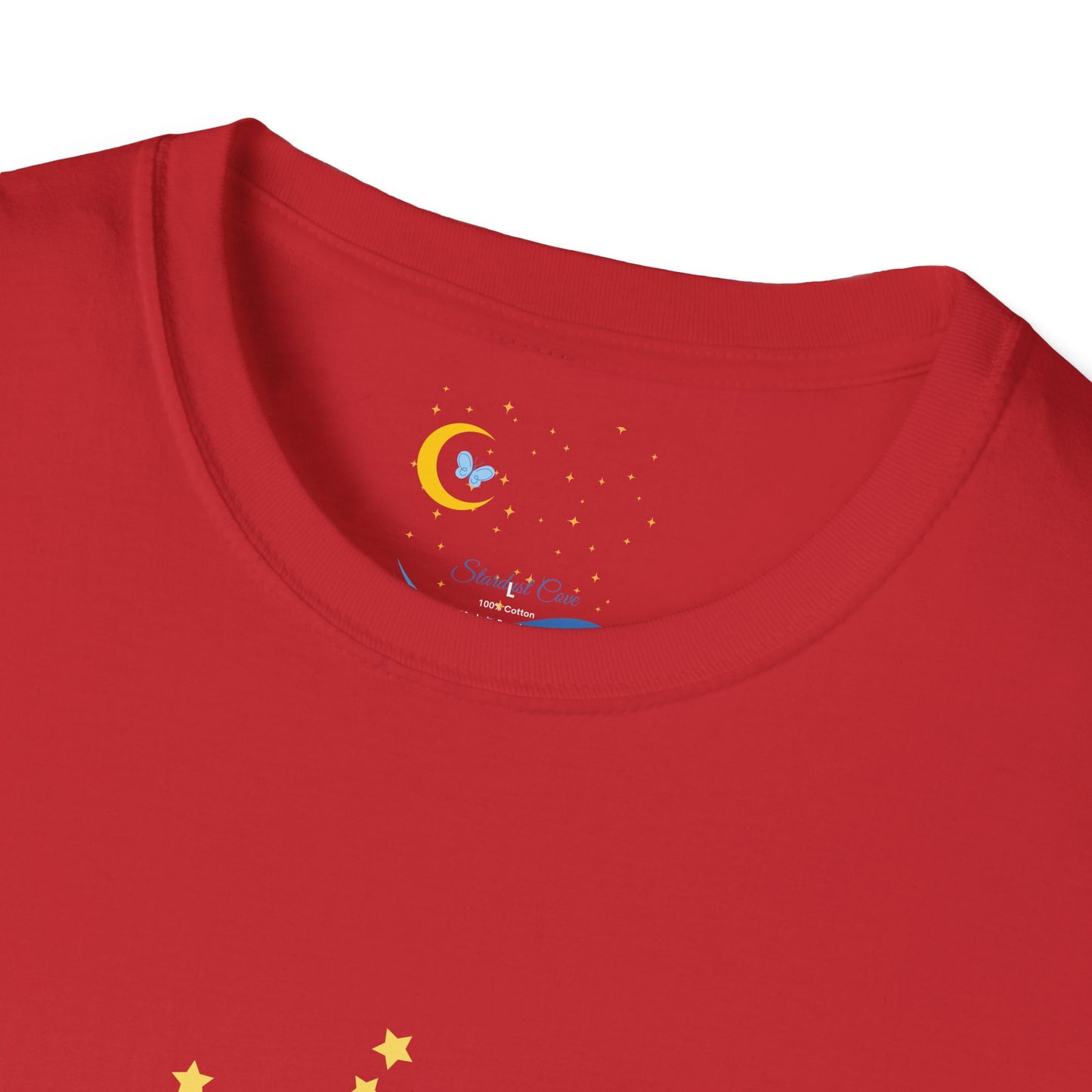 Guided by the Stars T-Shirt – Celestial Unisex Tee with Sun & Stars Design