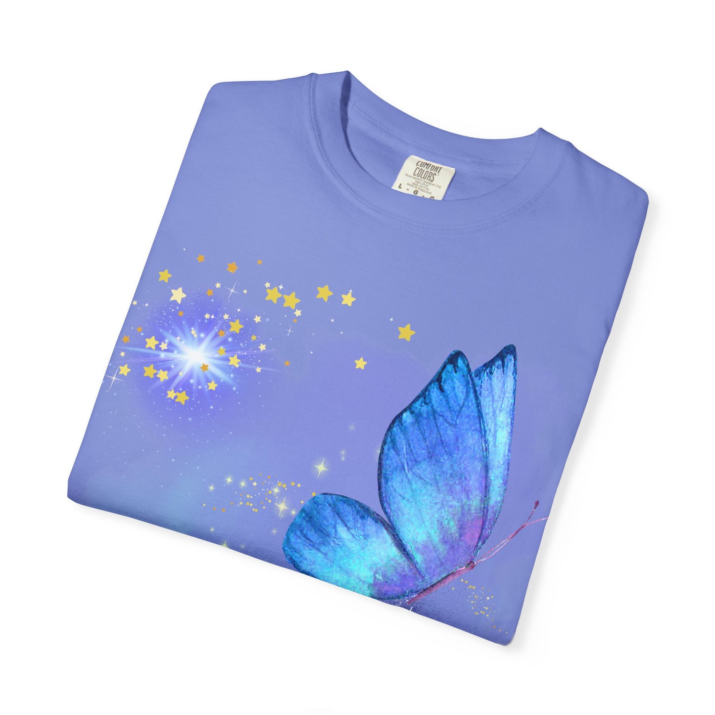 Celestial Butterfly Unisex T-Shirt - Dreamy Graphic Tee for Nature Lovers