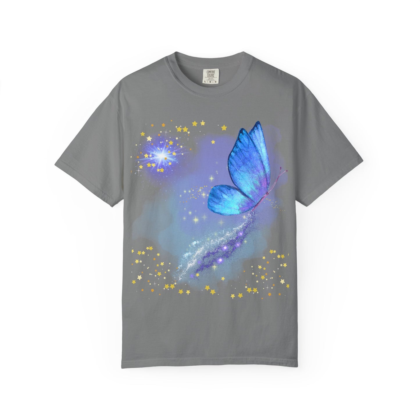 Celestial Butterfly Unisex T-Shirt - Dreamy Graphic Tee for Nature Lovers