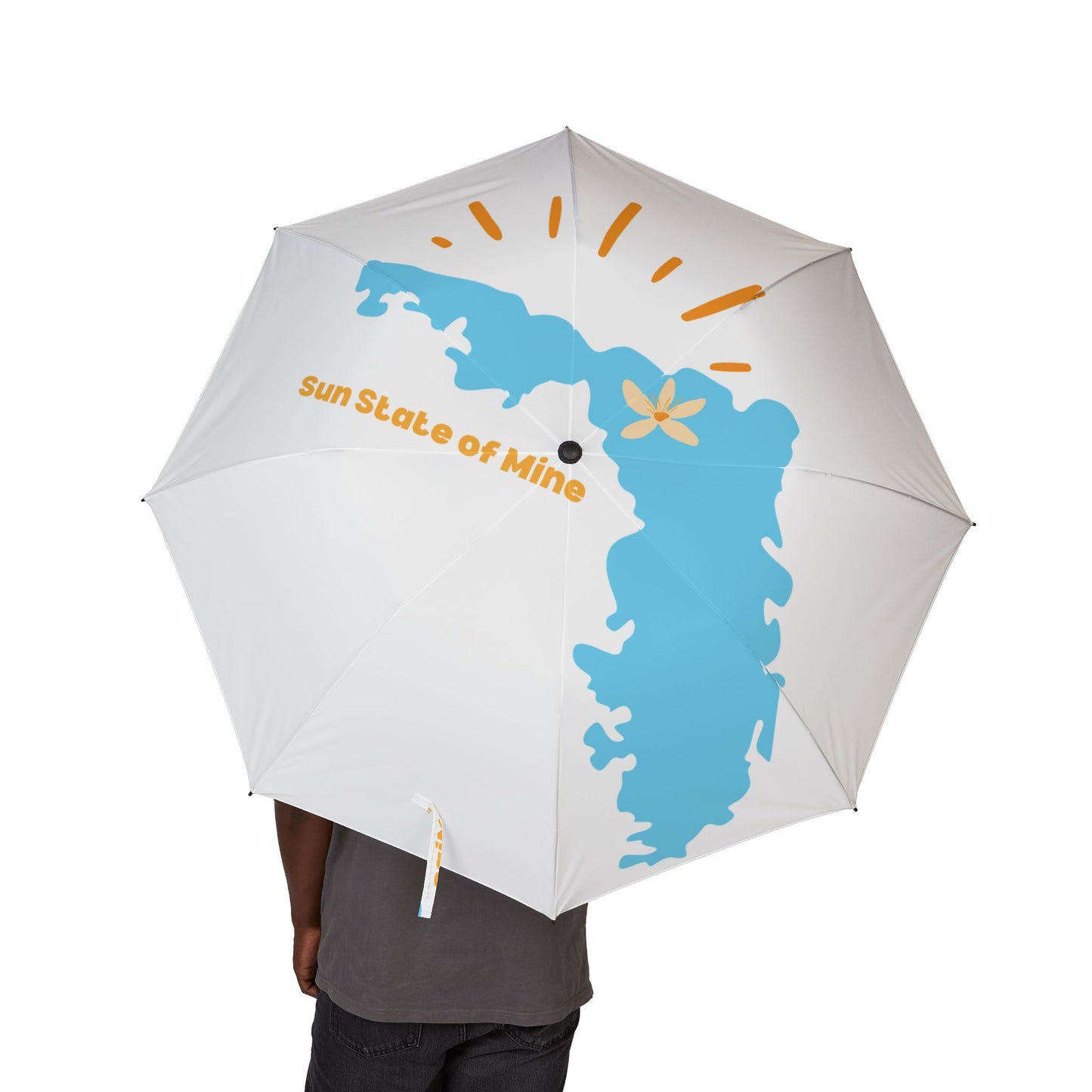 Sun State of Mine Florida Umbrella – Coastal Sunshine Travel Umbrella | Stardust Cove