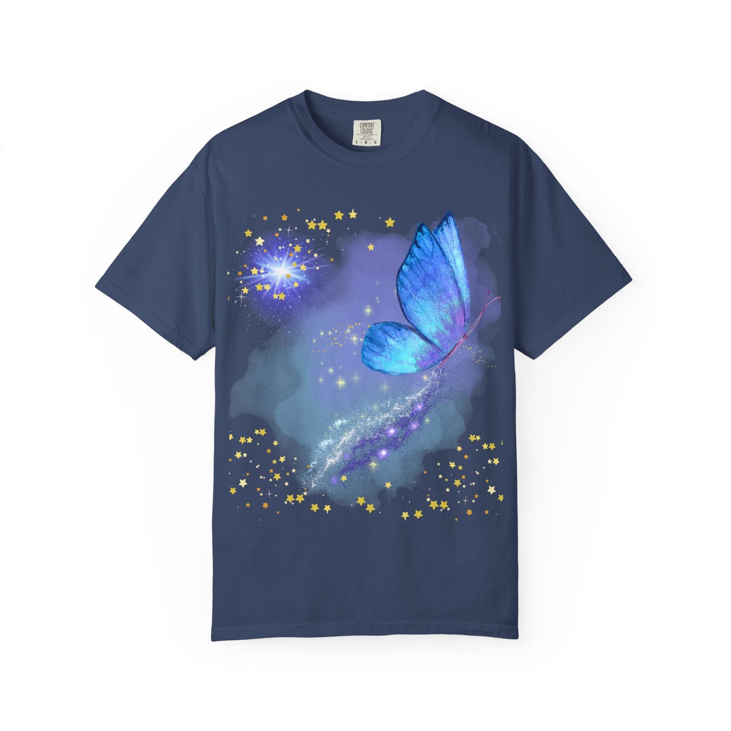 Celestial Butterfly Unisex T-Shirt - Dreamy Graphic Tee for Nature Lovers