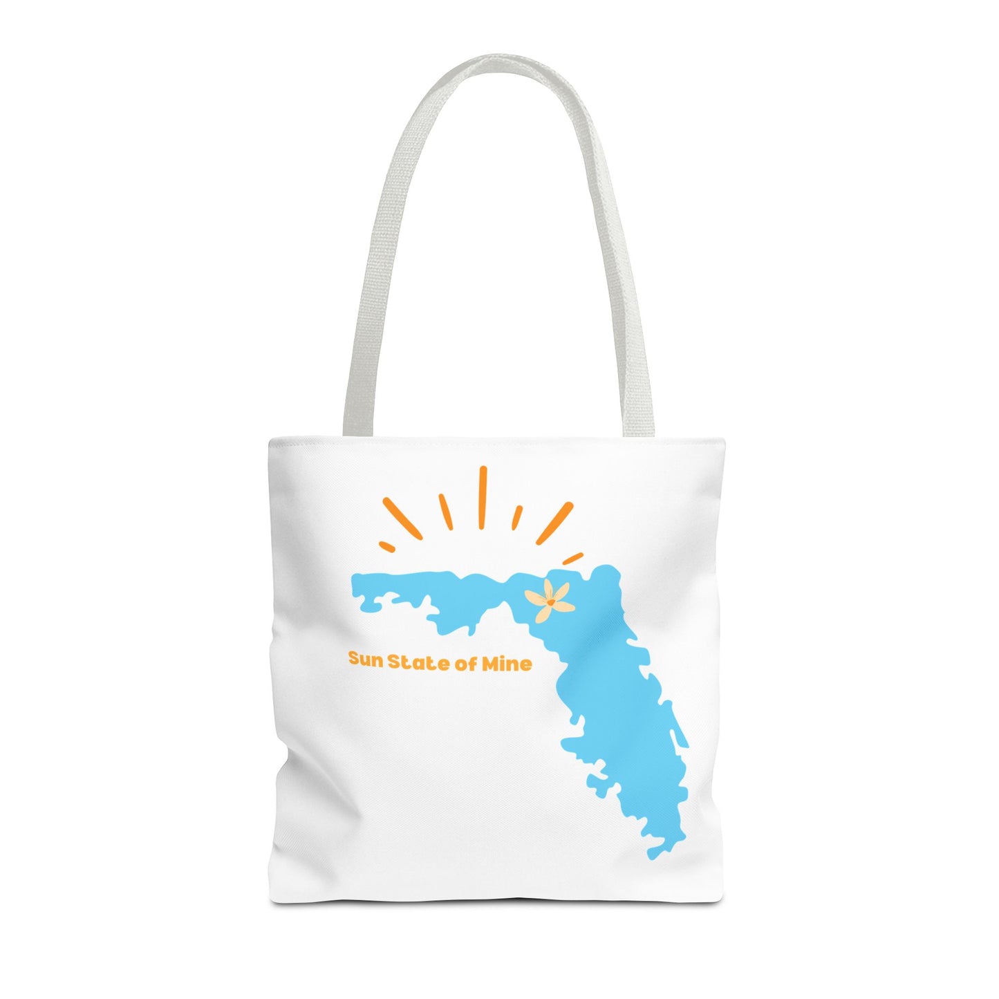 Sun State of Mine Florida Tote Bag – Coastal Sunshine Shoulder Tote | Stardust Cove