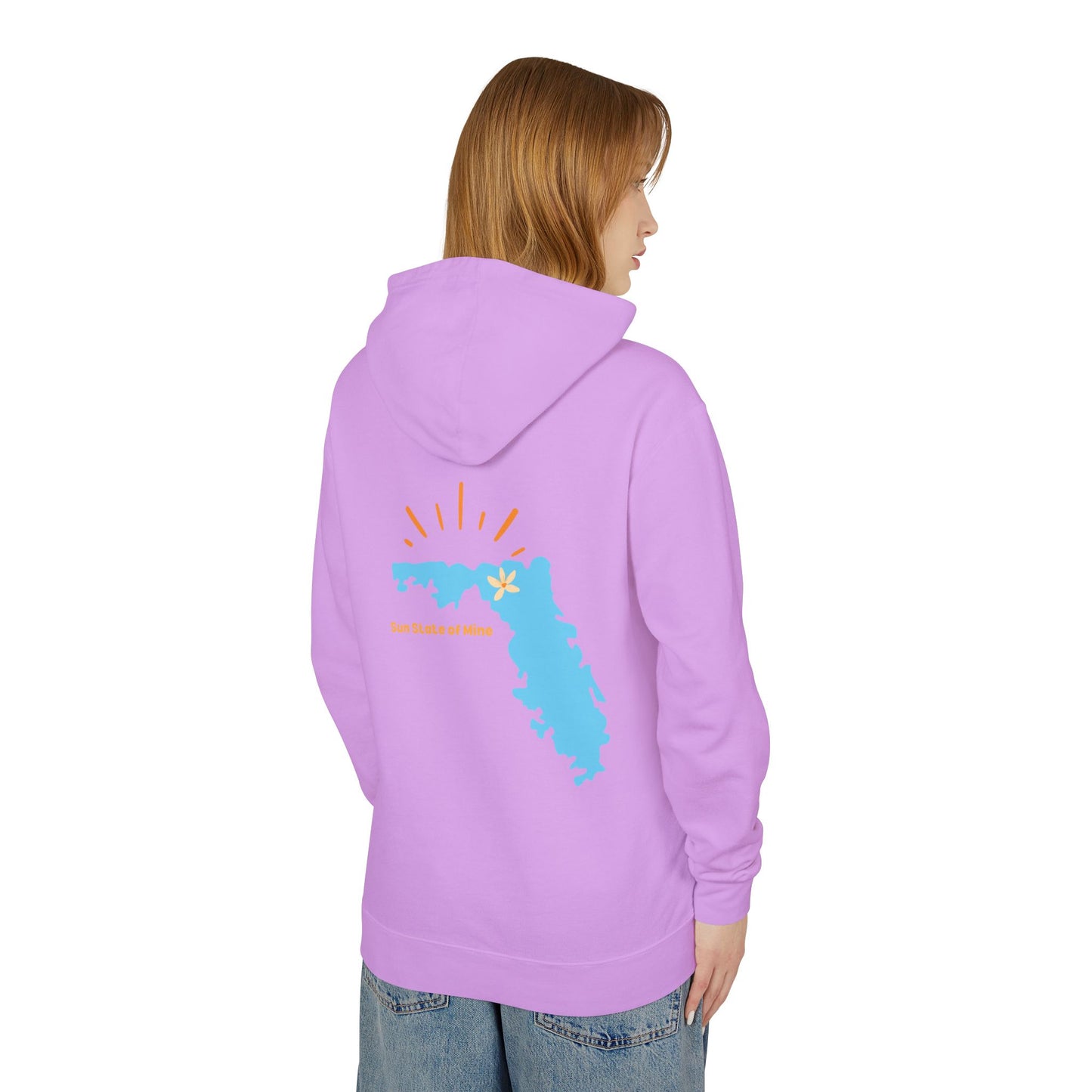 Sun State of Mine Florida Hoodie – Unisex Lightweight Sweatshirt | Stardust Cove