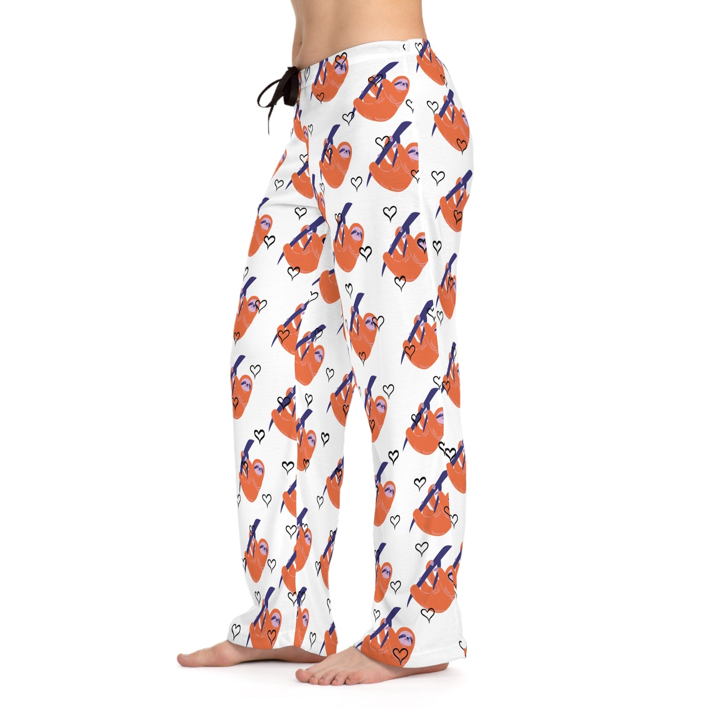 Sloth Heart Women's Pajama Pants