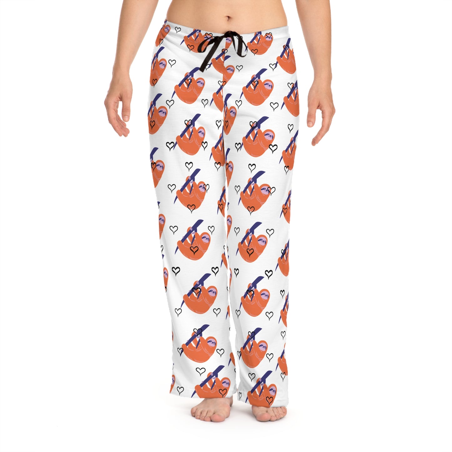 Sloth Heart Women's Pajama Pants