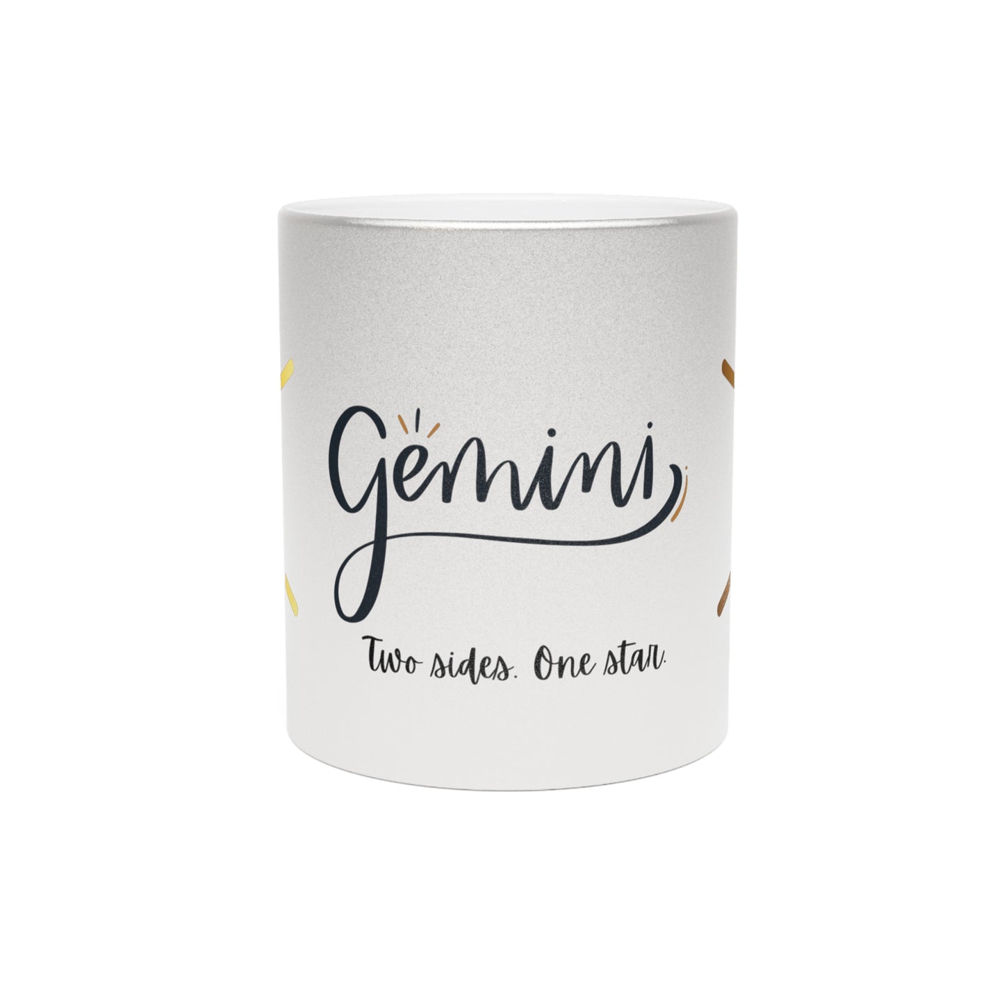 Gemini Zodiac Mug – Two Sides One Star – Astrology Gift for Gemini Women & Men – Celestial Gemini Coffee Cup