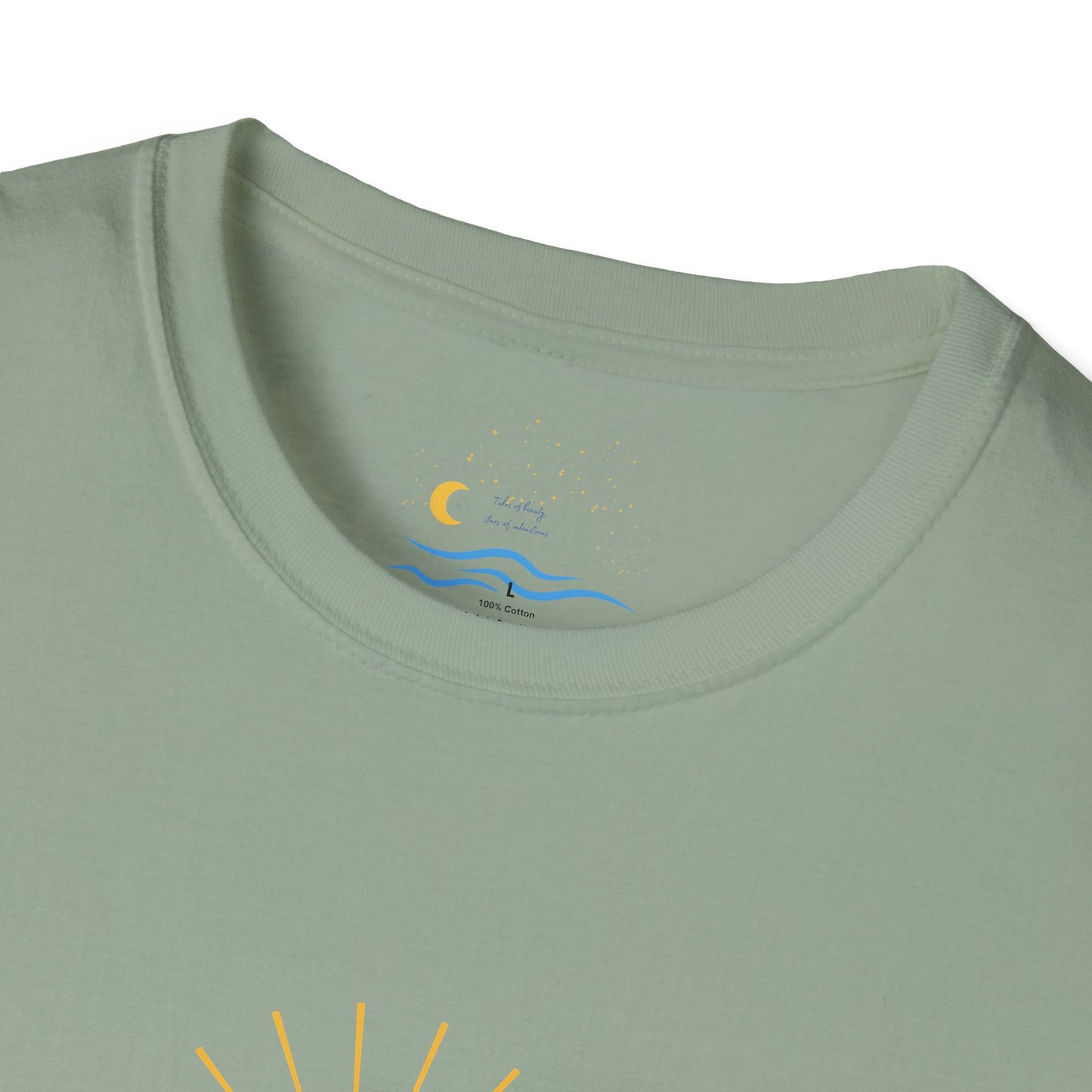 Sunrise Mountain Unisex Softstyle T-Shirt - Perfect for Nature Lovers