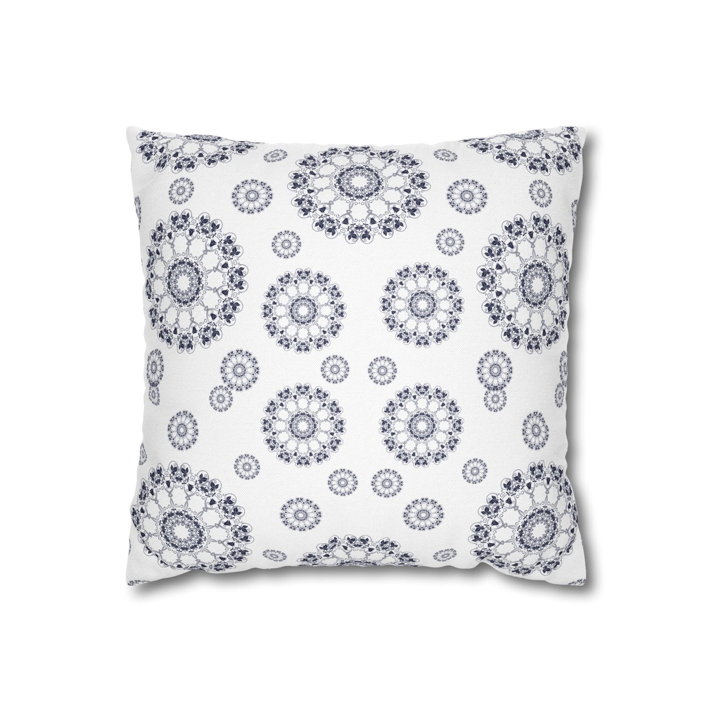 Boho Decorative Pillowcase | Cozy Home Decor, Bohemian Gift, Cushion Cover, Mandala Design, Bedroom Accessory