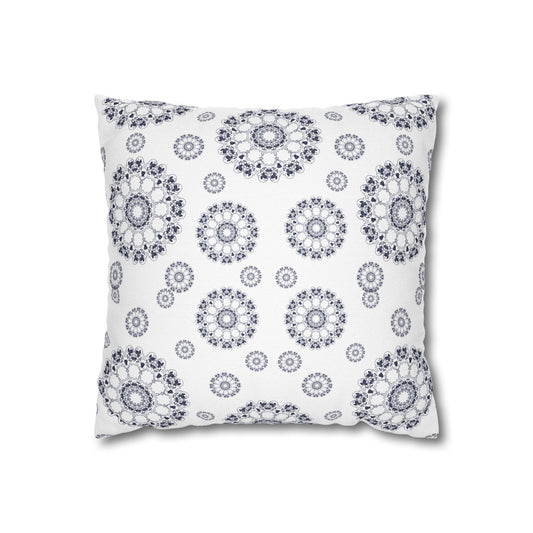 Boho Decorative Pillowcase | Cozy Home Decor, Bohemian Gift, Cushion Cover, Mandala Design, Bedroom Accessory