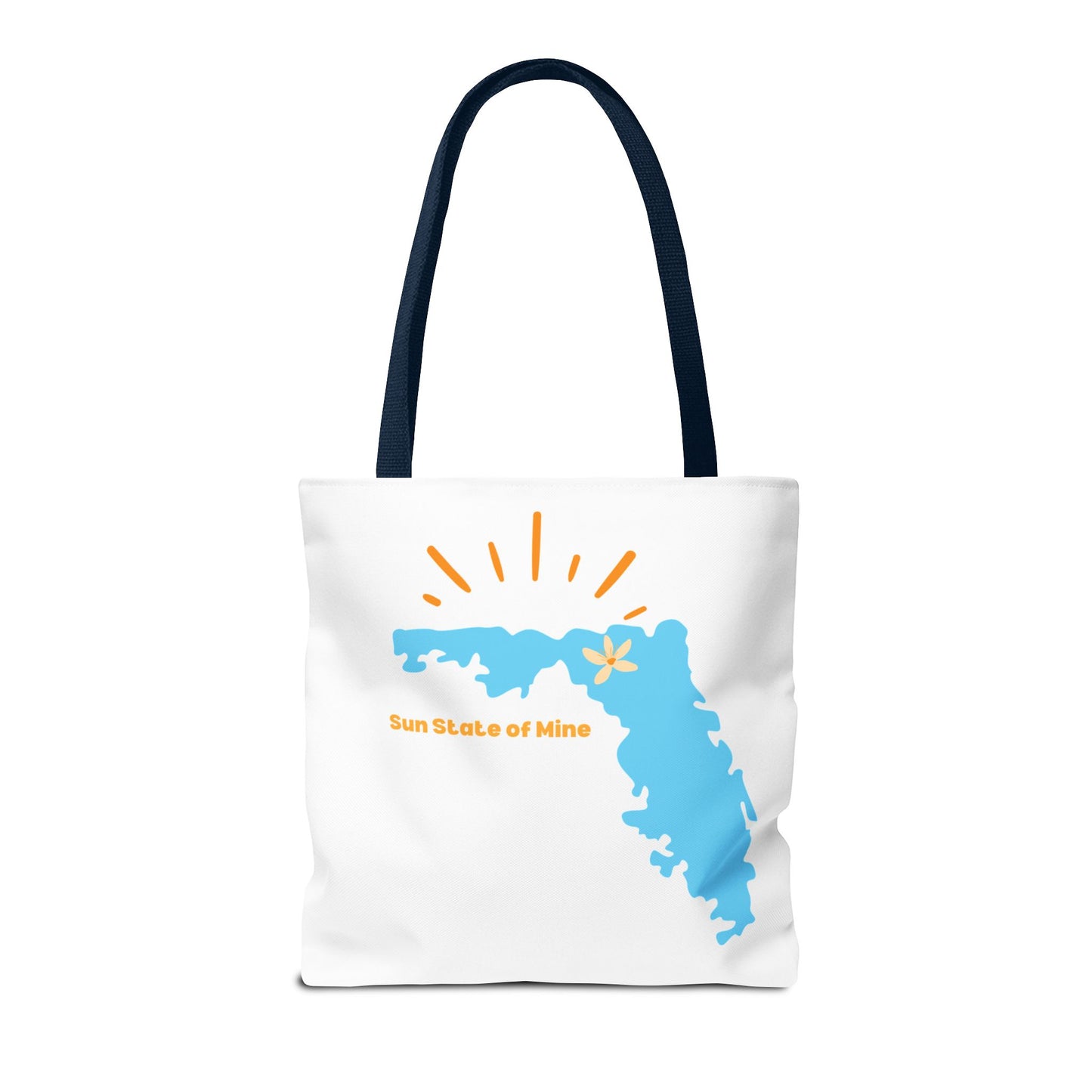 Sun State of Mine Florida Tote Bag – Coastal Sunshine Shoulder Tote | Stardust Cove