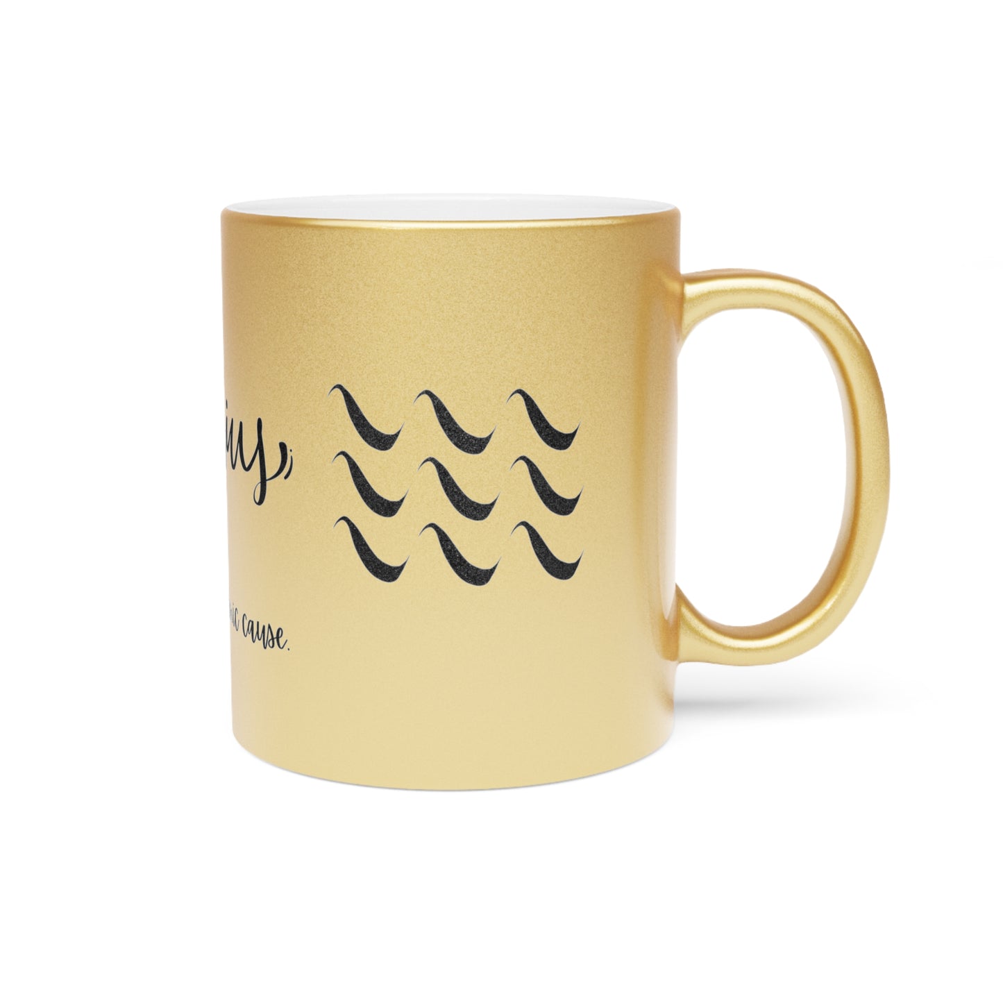 Aquarius Zodiac Mug – “Wild Mind, Brave Heart” Astrology Gift