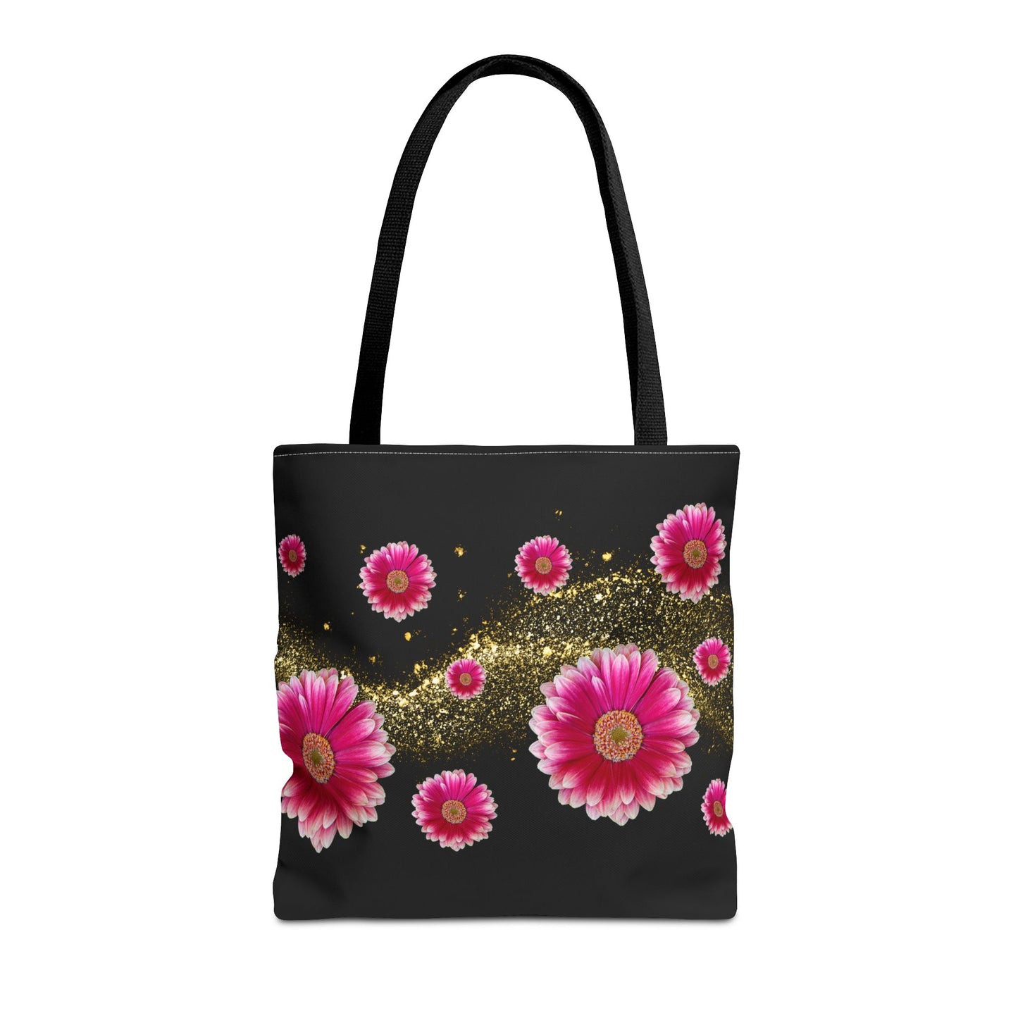 Floral Tote Bag, Stylish Floral Shopping Bag, Boho Bag, Petal Pattern Handbag, Spring Gift Bag, Unique Floral Design