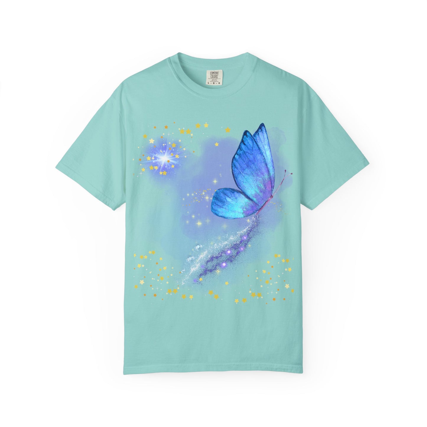 Celestial Butterfly Unisex T-Shirt - Dreamy Graphic Tee for Nature Lovers