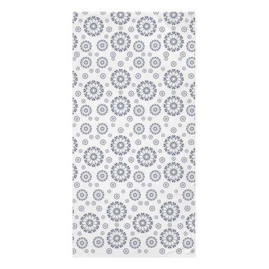 Floral Pattern Mink-Cotton Towel, Soft Bath Towel, Home Decor, Beach Towel, Spa Gift, Floral Towels for Moms, Housewarming Gift