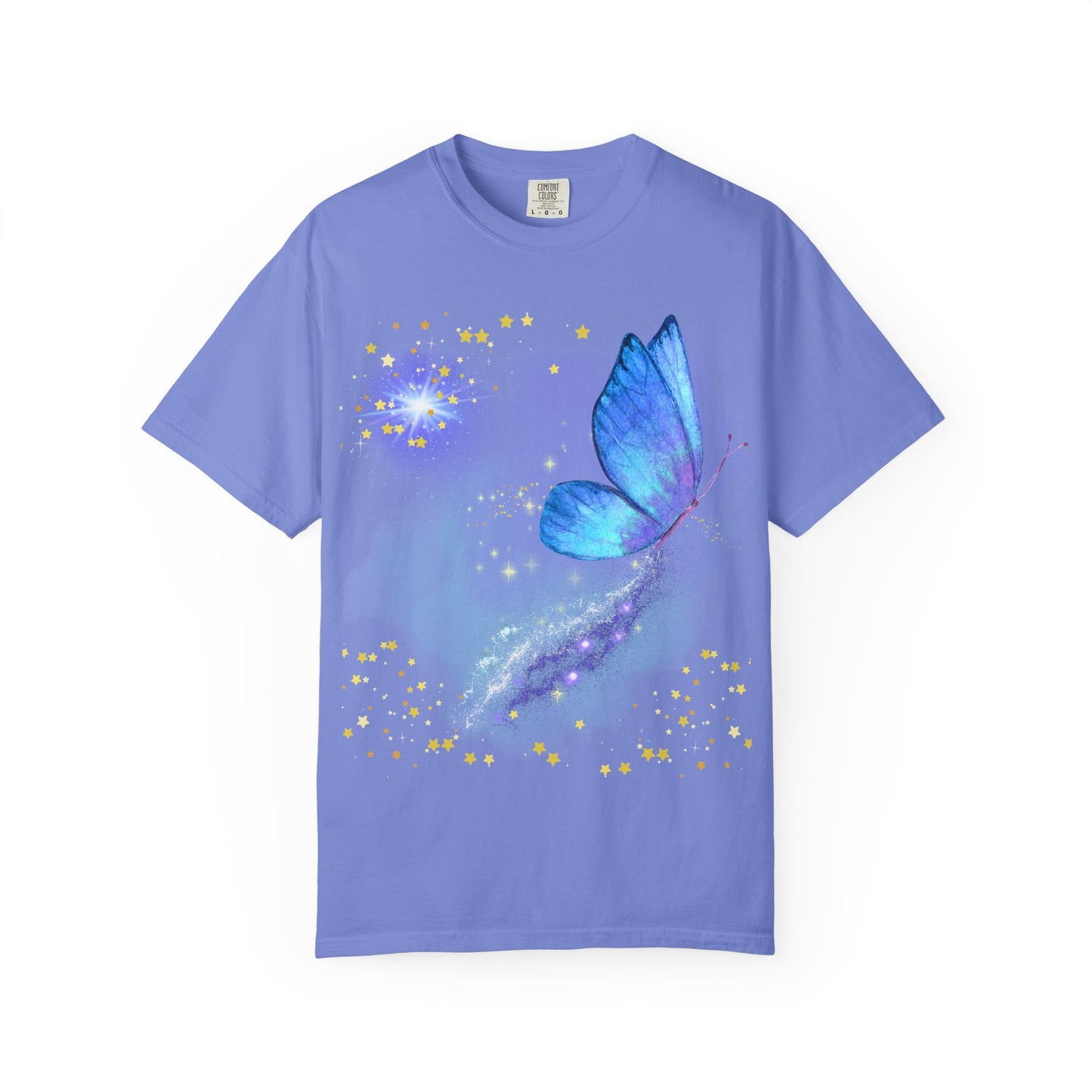Celestial Butterfly Unisex T-Shirt - Dreamy Graphic Tee for Nature Lovers