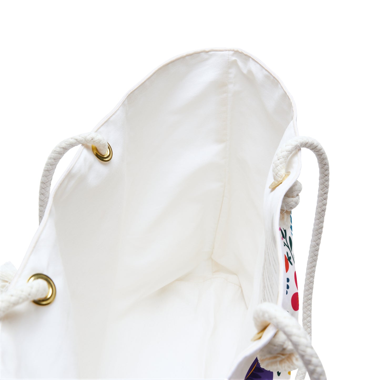 Bloom Wildly Shine Softly Weekender Bag – Floral Folk Art Tote | Boho Travel Bag | Stardust Cove Quote Collection