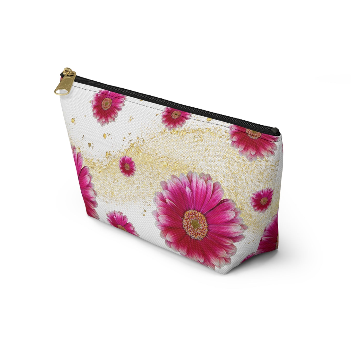 Floral Accessory Pouch, Makeup Organizer, Gift for Her, Travel Bag, Cosmetic Case, Flower Print