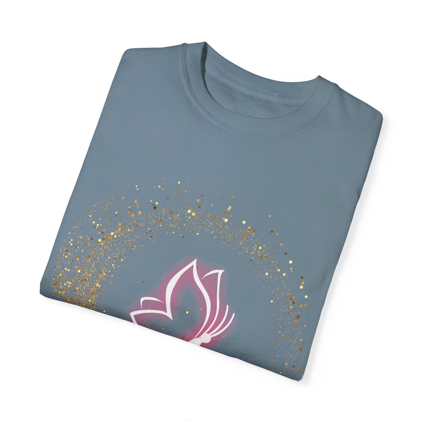 Inspirational Butterfly T-Shirt – Born to Sparkle Destined to Soar – Motivational Mint Tee