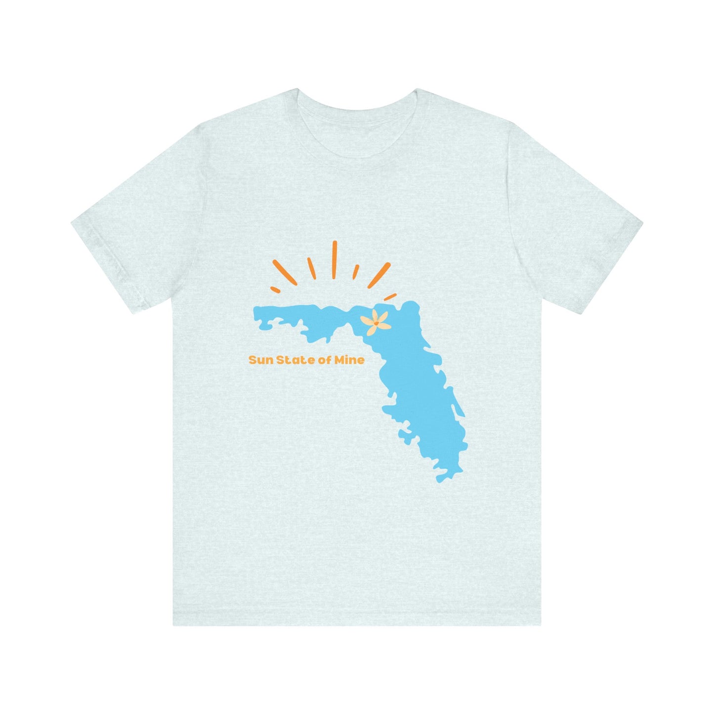 Sun State of Mine Florida Tee – Coastal Sunshine Graphic | Stardust Cove