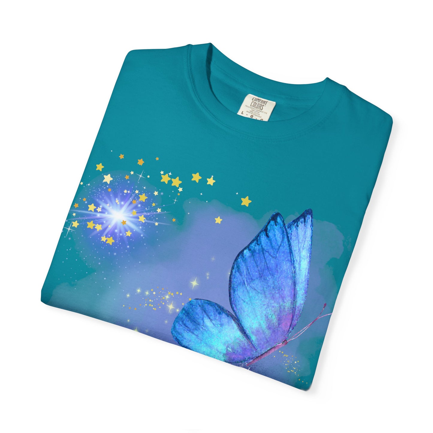 Celestial Butterfly Unisex T-Shirt - Dreamy Graphic Tee for Nature Lovers