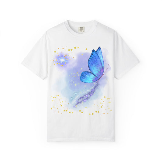 Celestial Butterfly Unisex T-Shirt - Dreamy Graphic Tee for Nature Lovers