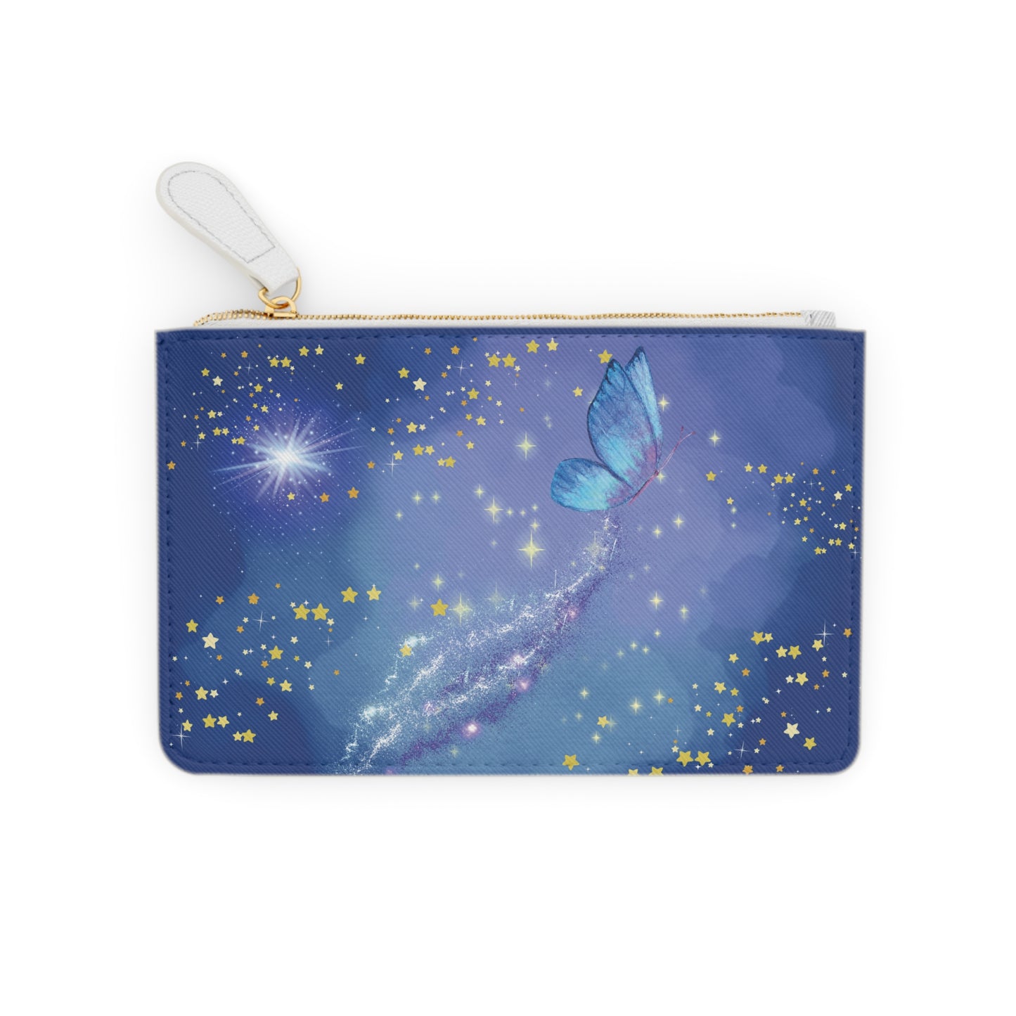 Dreamy Butterfly Mini Clutch Bag - Cosmic Travel Pouch for All Occasions