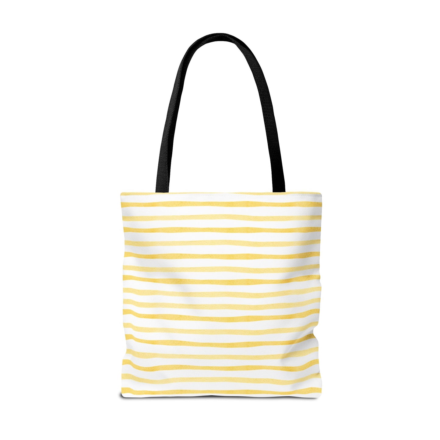 Butterfly and Stripes AOP Tote Bag - Stylish Shopping Bag, Eco-Friendly Gift, Summer Vibes, Beach Ready, Everyday Use