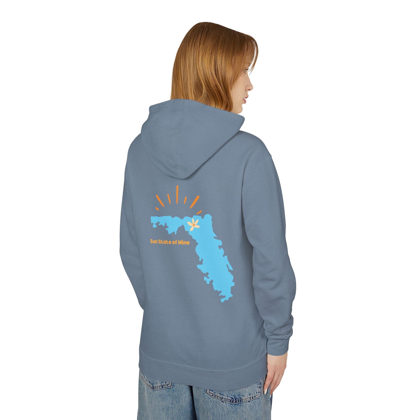 Sun State of Mine Florida Hoodie – Unisex Lightweight Sweatshirt | Stardust Cove