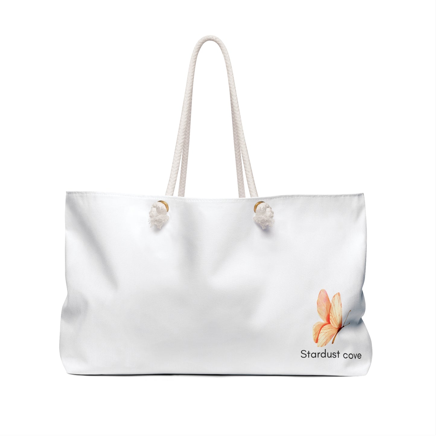 Sunset Escape Weekender Bag – Tropical Butterfly Beach Tote | Stardust Cove