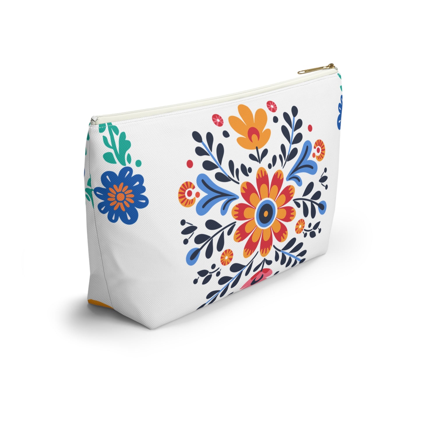 Floral Radiance Accessory Pouch – Celestial Bloom Edition