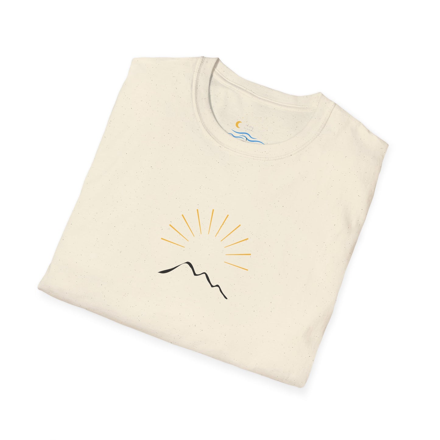 Sunrise Mountain Unisex Softstyle T-Shirt - Perfect for Nature Lovers