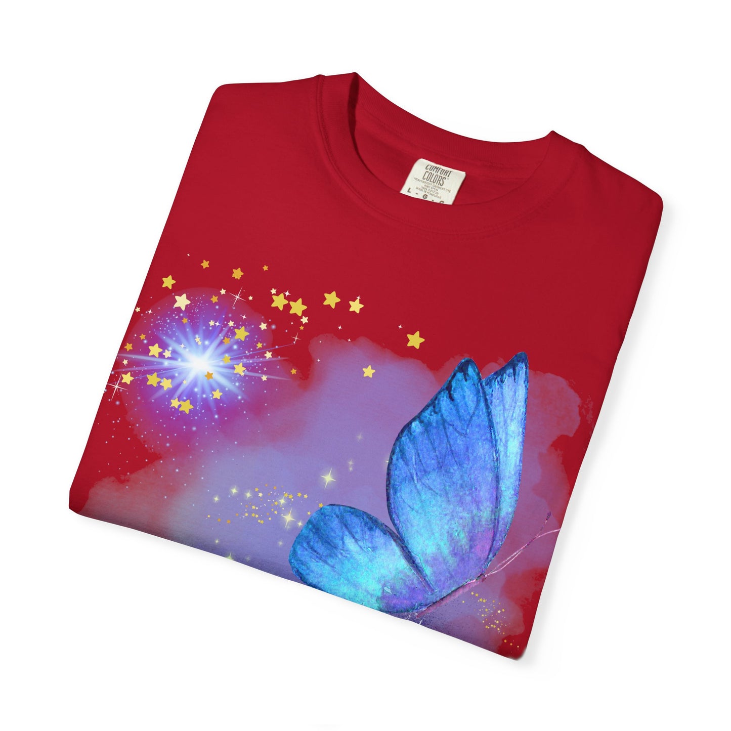 Celestial Butterfly Unisex T-Shirt - Dreamy Graphic Tee for Nature Lovers