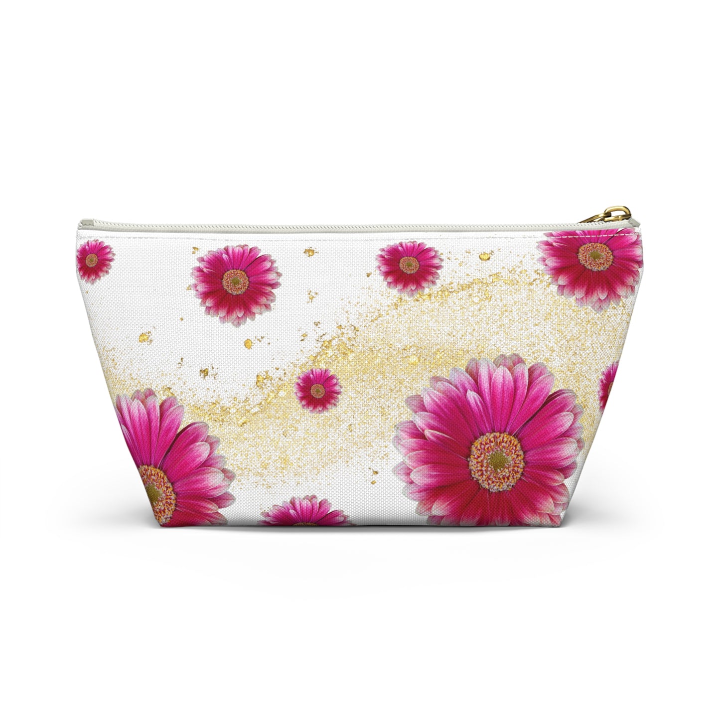 Floral Accessory Pouch, Makeup Organizer, Gift for Her, Travel Bag, Cosmetic Case, Flower Print