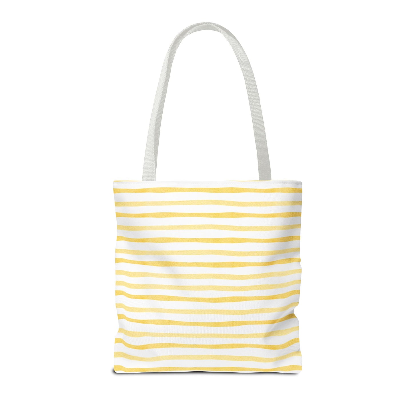 Butterfly and Stripes AOP Tote Bag - Stylish Shopping Bag, Eco-Friendly Gift, Summer Vibes, Beach Ready, Everyday Use