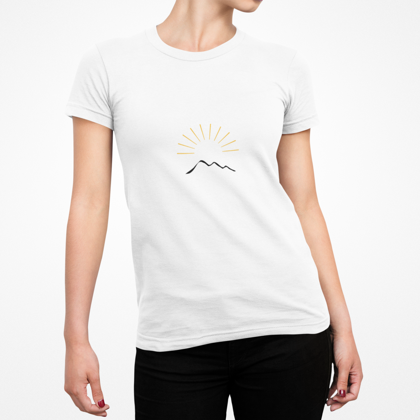 Sunrise Mountain Unisex Softstyle T-Shirt - Perfect for Nature Lovers