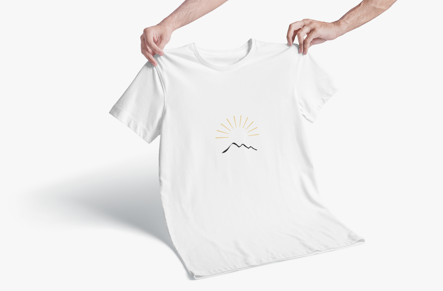 Sunrise Mountain Unisex Softstyle T-Shirt - Perfect for Nature Lovers