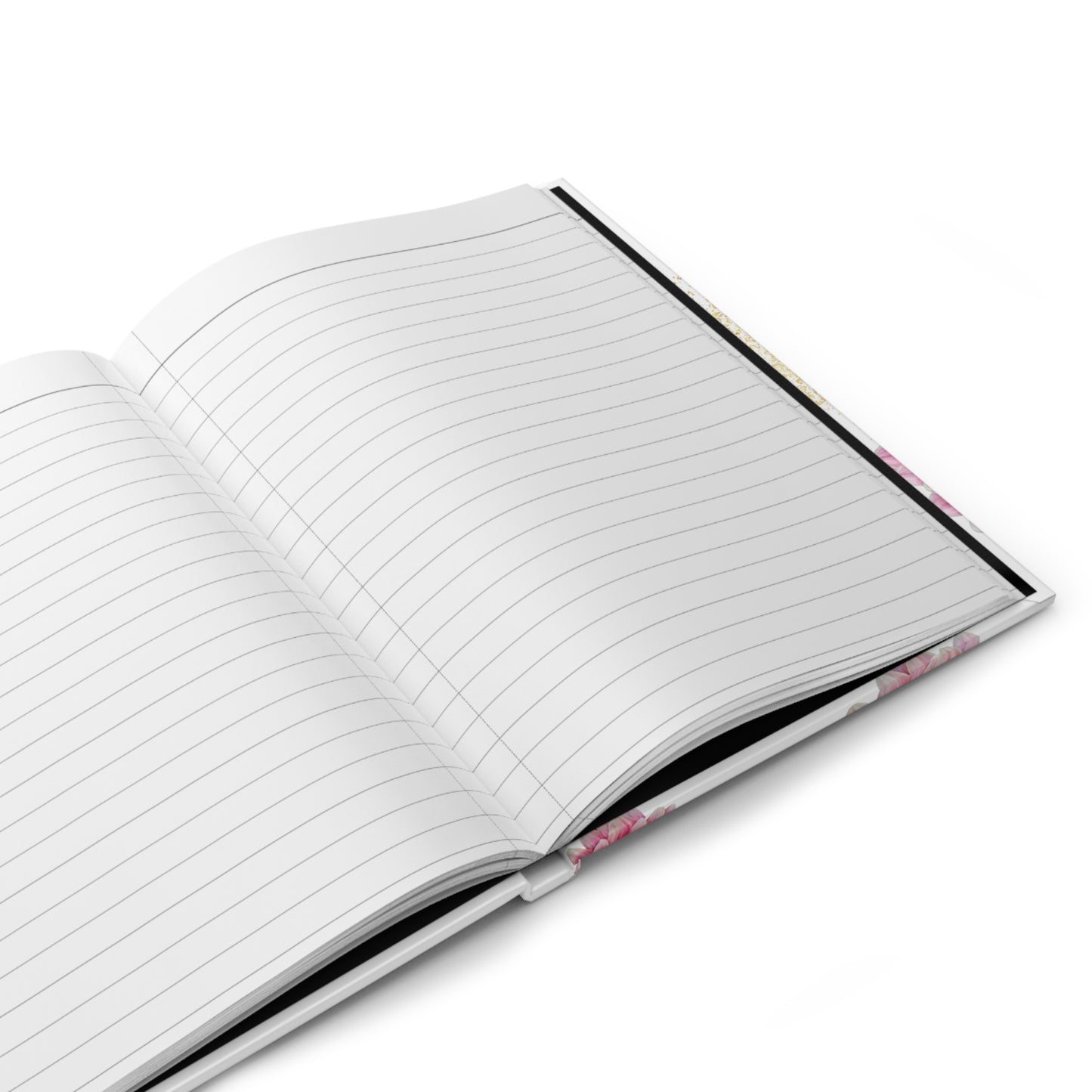 Floral Hardcover Journal, Flower Notebook, Personalized Diary, Cute Gift for Writers, Journaling Gift, Floral Design Journal