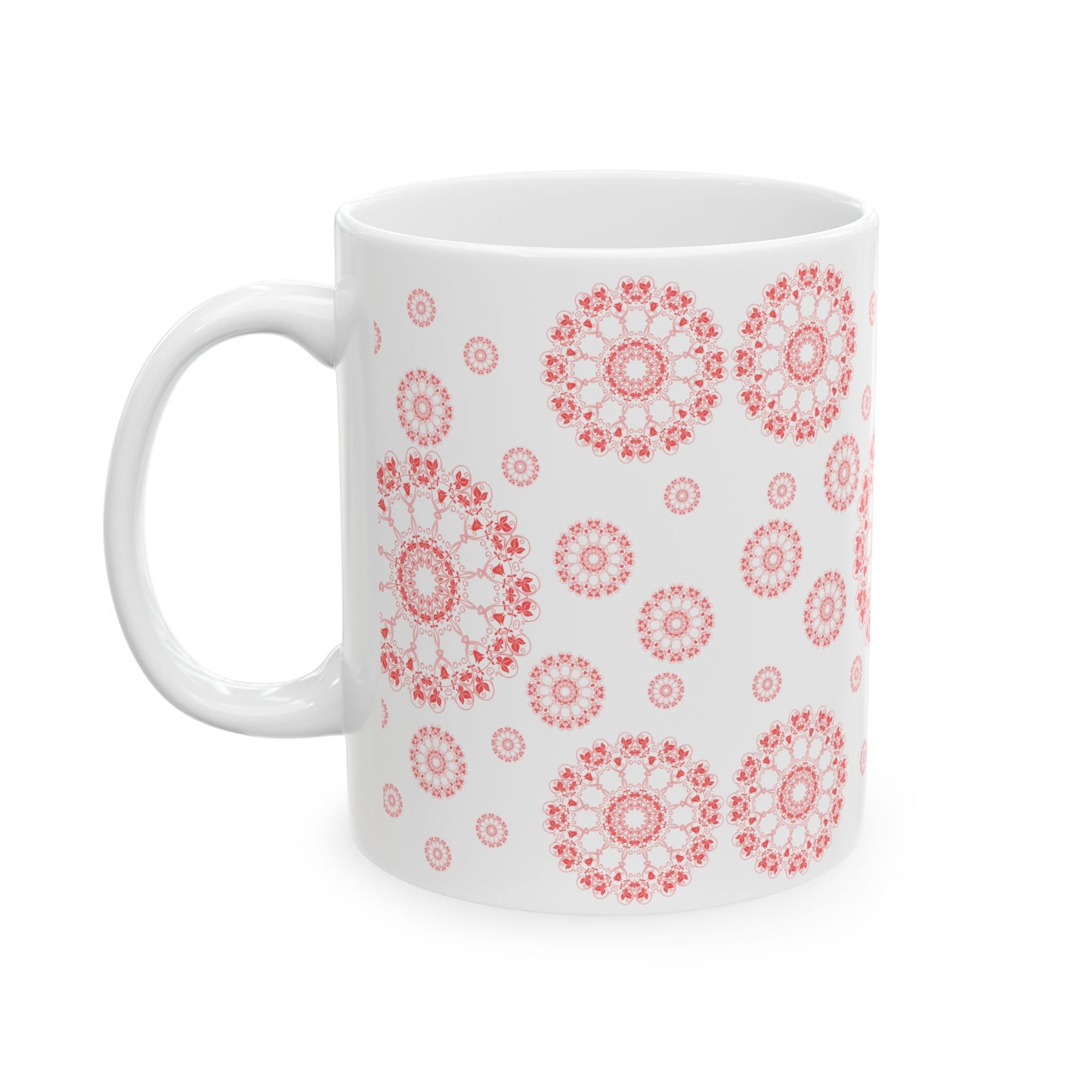 Elegant Floral Ceramic Mug - Perfect Gift for Housewarming, Tea Lovers, Mother's Day, Birthdays, Coffee Enthusiasts