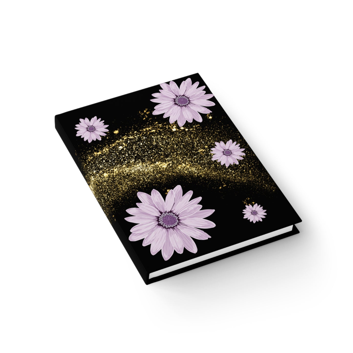 Gorgeous Floral Journal with Gold Glitter Accents, Flower Notebook, Ideal Gift for Writers, Perfect for Journaling, Travel Diary, [...]