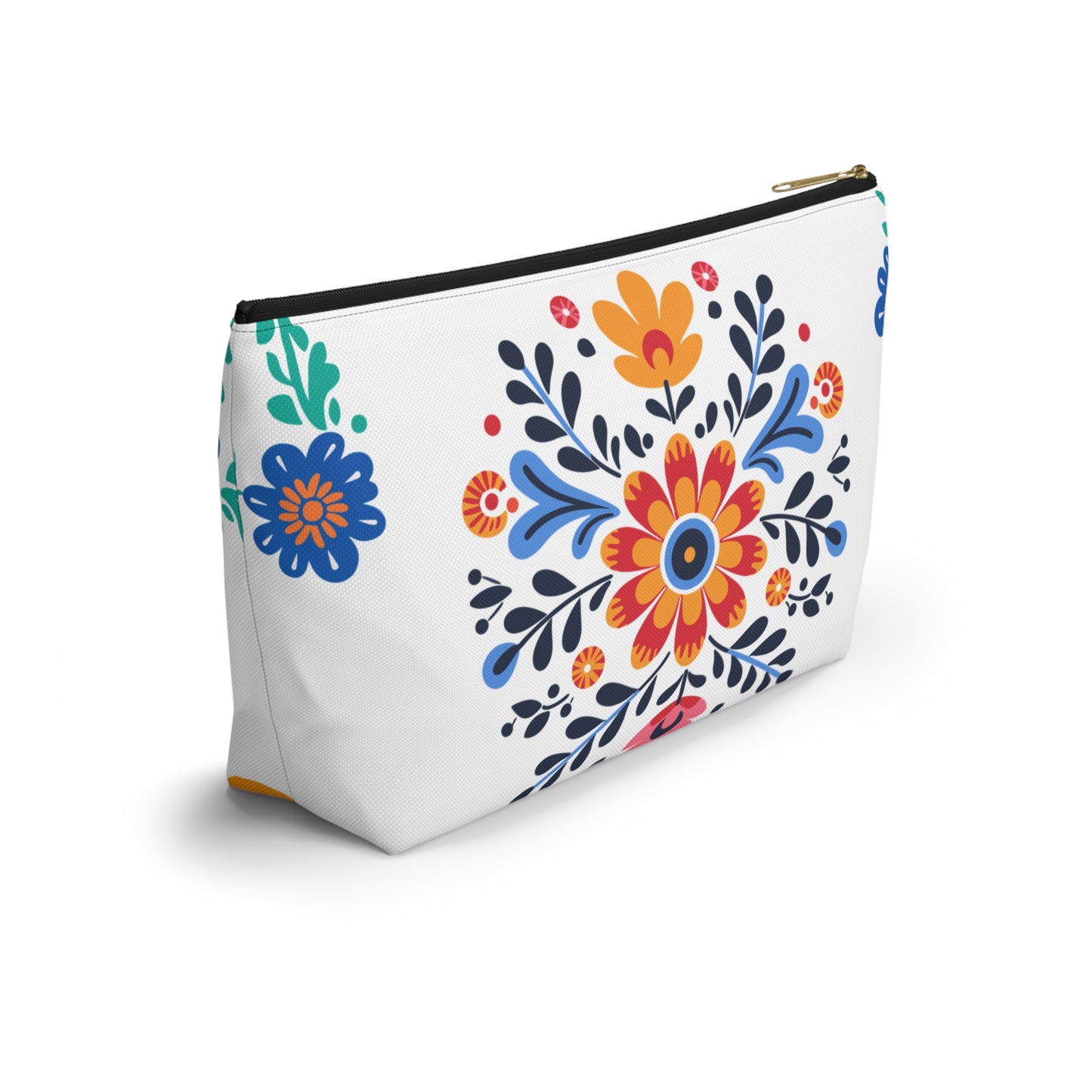 Floral Radiance Accessory Pouch – Celestial Bloom Edition