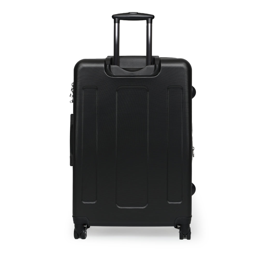 Mushroom Forest Suitcase – Botanical Toadstool Carry-On Luggage