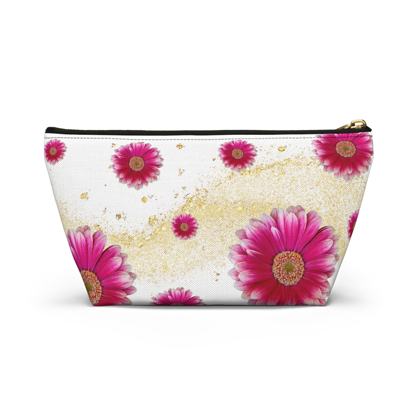 Floral Accessory Pouch, Makeup Organizer, Gift for Her, Travel Bag, Cosmetic Case, Flower Print
