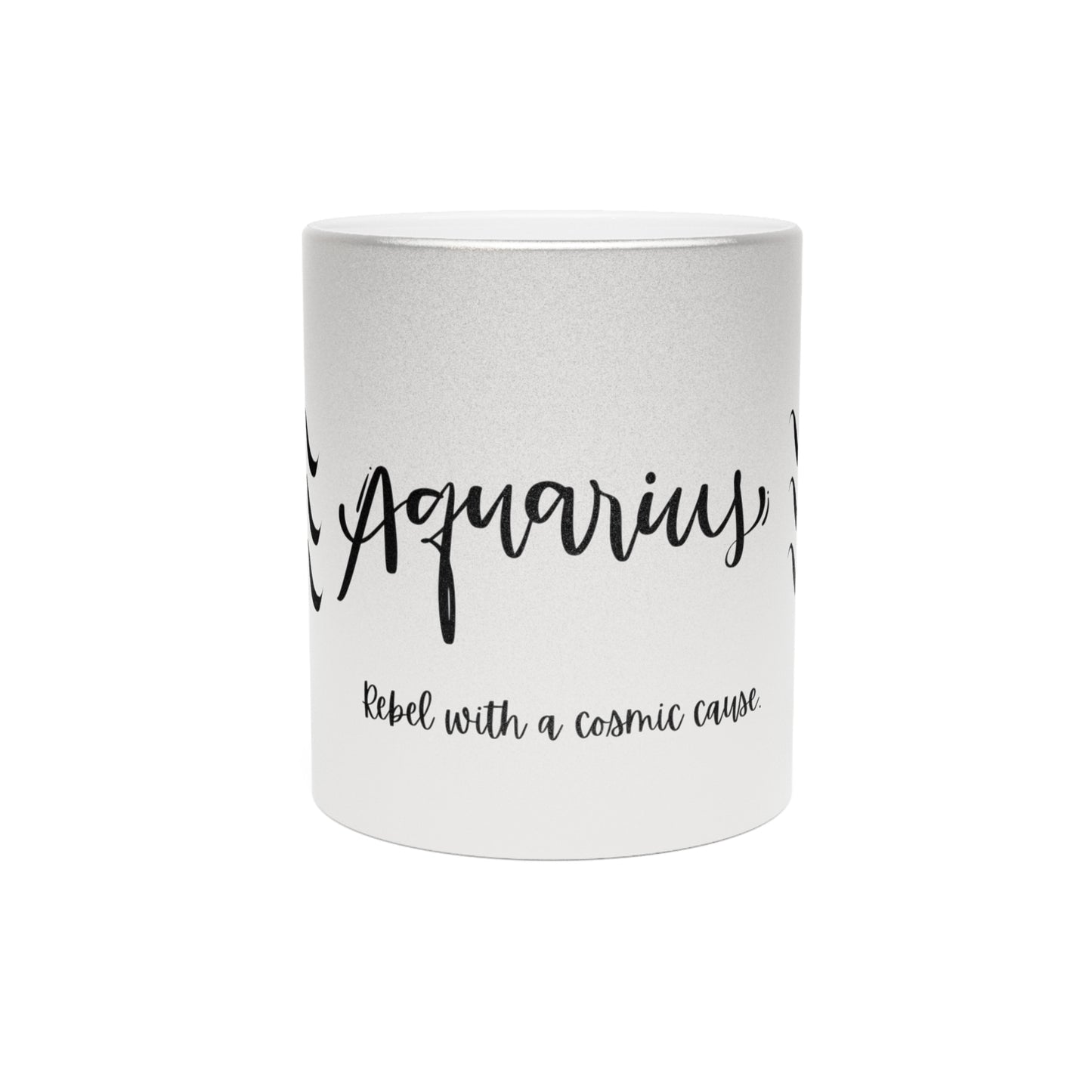 Aquarius Zodiac Mug – “Wild Mind, Brave Heart” Astrology Gift