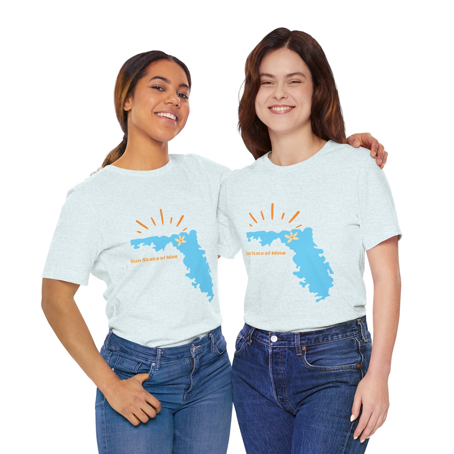 Sun State of Mine Florida Tee – Coastal Sunshine Graphic | Stardust Cove