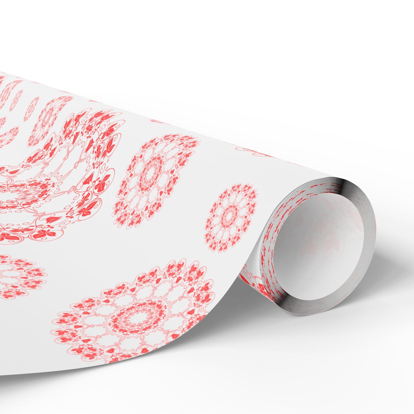 Pink Mandala Wrapping Paper – Boho Luxe Gift Wrap for Birthdays, Holidays & Celebrations | Stardust Cove