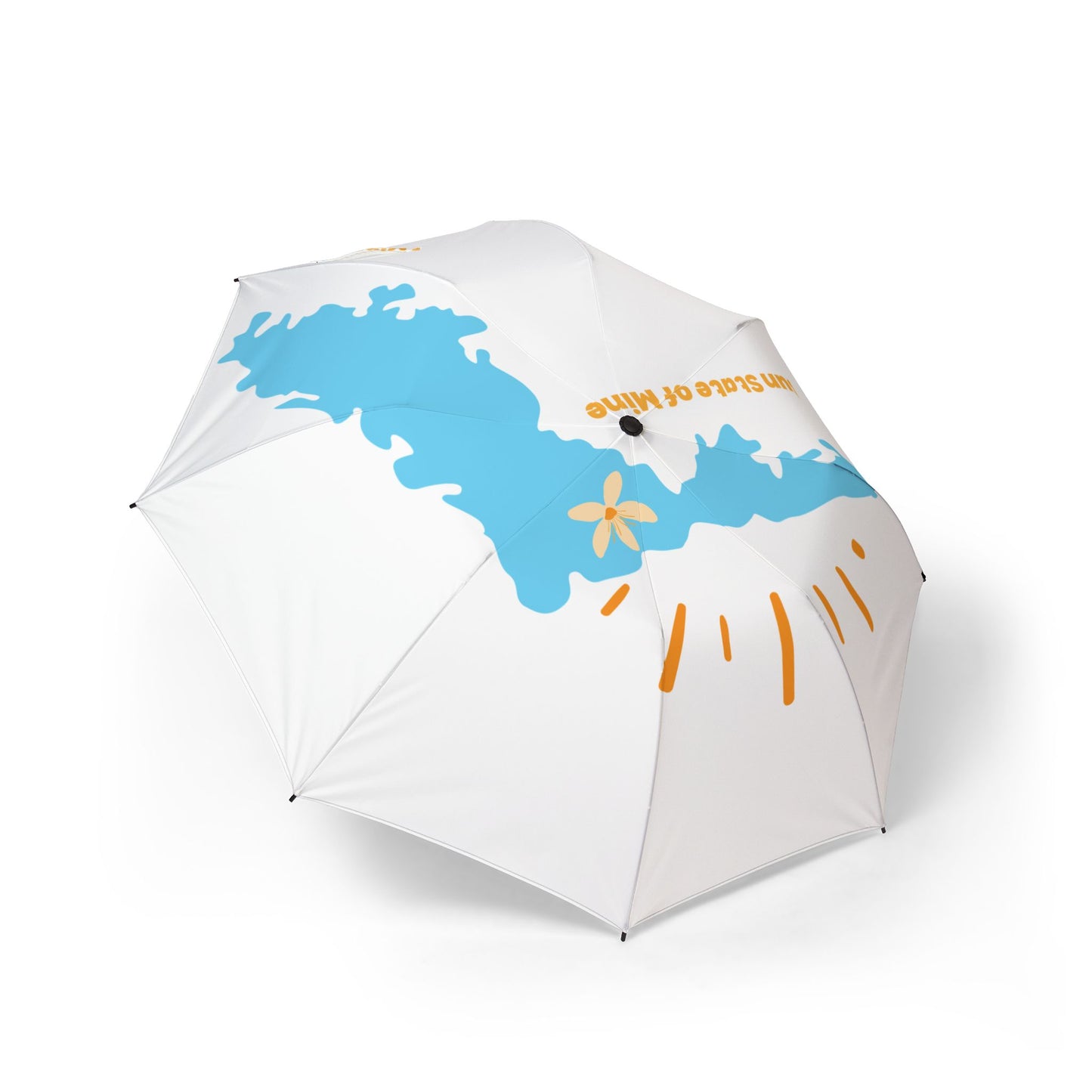 Sun State of Mine Florida Umbrella – Coastal Sunshine Travel Umbrella | Stardust Cove