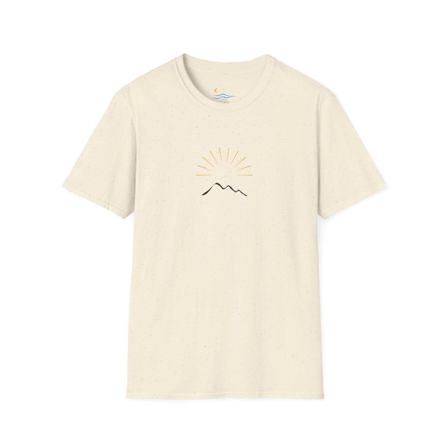 Sunrise Mountain Unisex Softstyle T-Shirt - Perfect for Nature Lovers