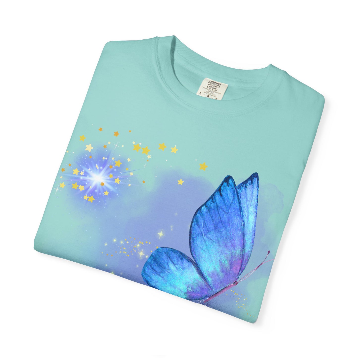 Celestial Butterfly Unisex T-Shirt - Dreamy Graphic Tee for Nature Lovers