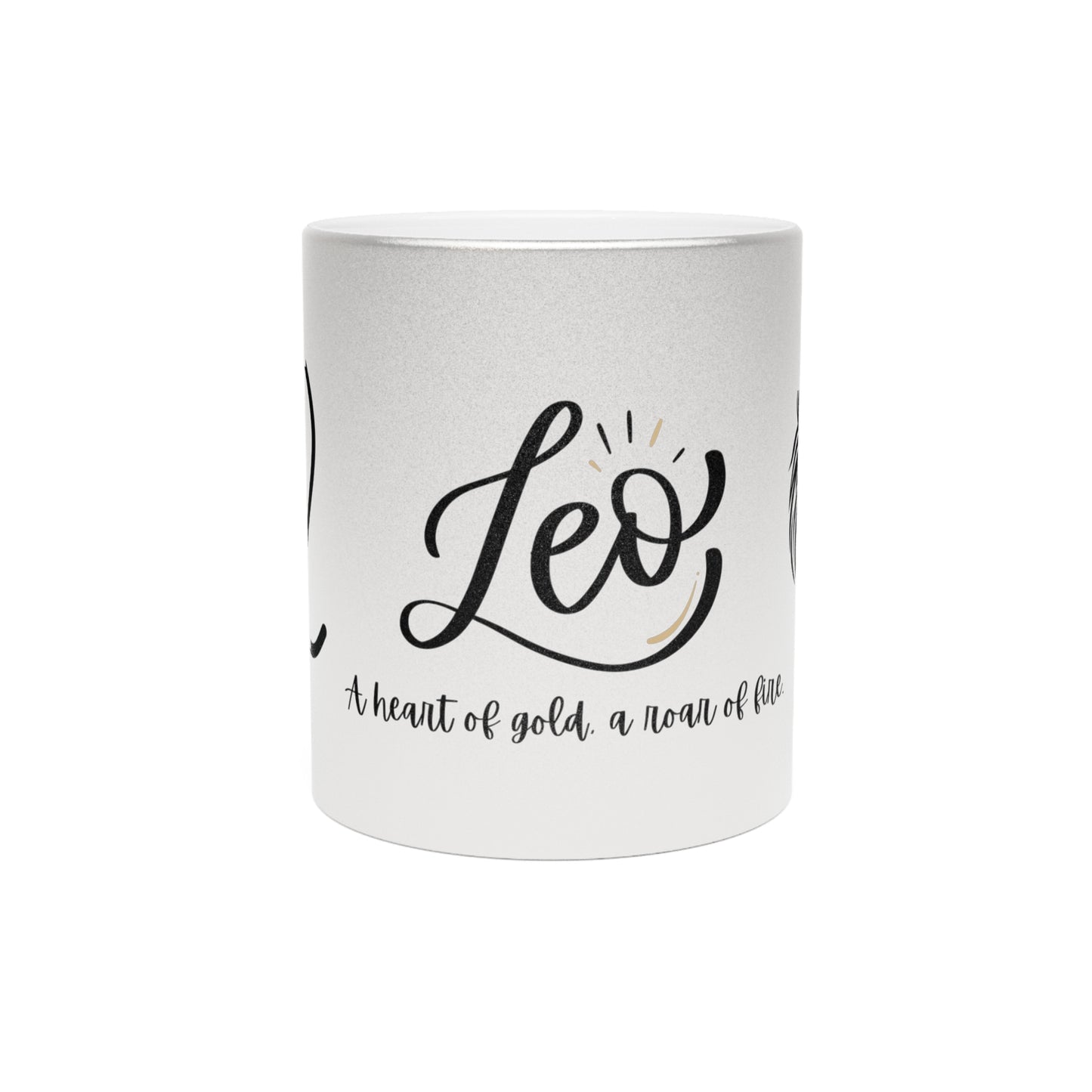 Leo Zodiac Mug – Fierce Lion Design, Astrology Gift for Leos, Bold Horoscope Coffee Cup